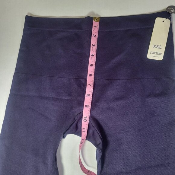 Empetua Blue Seamless Comfort Mid-Waist Shaping Leggings Size XL #79216 - Picture 5 of 7